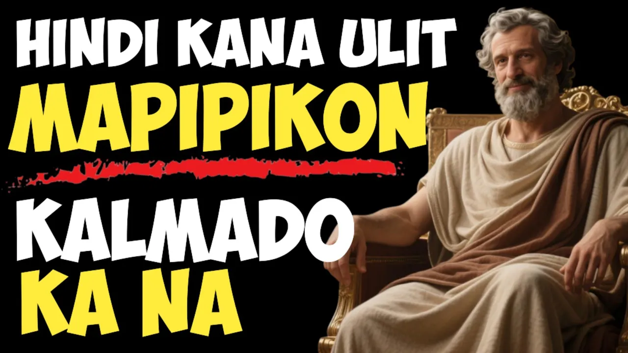 Hindi  Kana Mapipikon o Maaapektuhan ng Kahit Sino | Stoic Mindset #stoicism