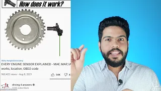 حساس كرنك وكام شفت   طريقه العمل   الموقع   الوظيفة دندنها