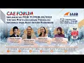 Download Lagu CAE Forum - Implementasi POJK 11/POJK.03/2022 pada Audit Intern Perbankan