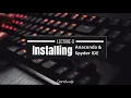 Installing Anaconda Spyder IDE Learn Python L-0