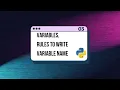 Python Tutorial in Nepali for Beginners 03 Variable