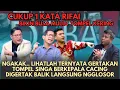 Benar2 Terbukti Jenius!! Cukup 1 Kata Tingkat Dewa Rifai Yg Bikin Busa Mulut Tompel Bibirnya Pecah2