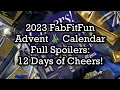 2023 FabFitFun Advent Calendar Full Spoilers 12 Days of Cheers BeautyAmaB