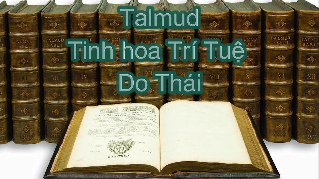Talmud Tinh Hoa Trí Tuệ Do Thái (Full) Sách nói với nhạc không lời