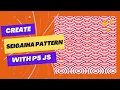 How to create The seigaiha pattern using JS P5 js Processing EP-3