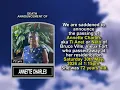 Annette Charles Short Obituary