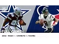 Texans First Win in Franchise History Week 1 vs Cowboys 2002 NFL Full Game