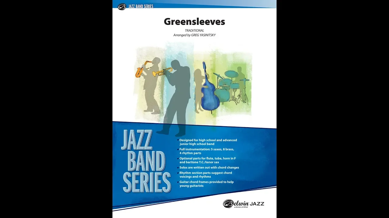 Greensleeves, arr. Greg Yasinitsky – Score & Sound Greensleeves, arr. Greg Yasinitsky – Score & Sound