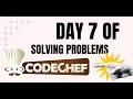 Day 7 of solving problems in Code Chef OceanAriz