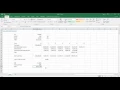Data Table Part 2 - One Variable Multiple Formulas