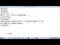 First program in Java Class 8 9 How to compile and run java program
