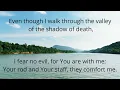 Psalm 23 NASB Bible Chapter