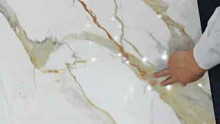 Printed Quartz Stone Calacatta Gold Popular Patterns