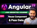 Angular 19 Tutorial Reuse Components with Pass Data to Child Components Easily