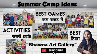 Summer Camp Activities Latest Ideas Start your Summer Camp at your home