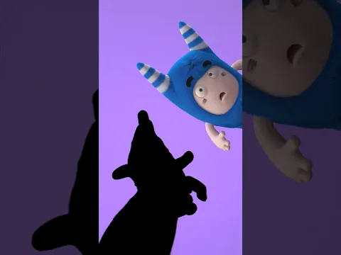 Pogo vs. Shadow Puppet! 👻 #oddbods #funny #kids