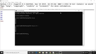COMMAND LINE ARGUMENT IN PYTHON IN HINDI BY SHIVANSHU PRASHAR