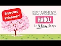 How To Write a Haiku in 5 EASY Steps With Examples - 2024 UPDATE