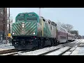 Railfanning the MBTA s Lowell Line February 2026
