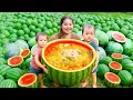 Lagu Harvest 1000kg Giant Watermelon to Sell at Market - How to Catch and Cook Giant Fish for Little Kids