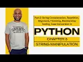 Python String Functions Chapter 5 Part 2 String Manipulation Full Basic Course
