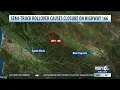 UPDATE Caltrans conducts traffic control on Highway 166 after semi-truck rollover
