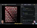 LIVE Text Grid With Mouse Interaction keyframers 3 20