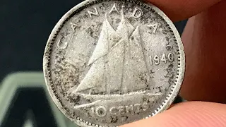 1940 Canada 10 Cents Coin Values Information Mintage History and More