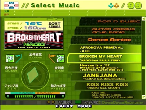 Download MP3 Dance Dance Revolution EXTREME Song List