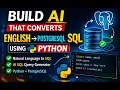 Free SQL AI Query Generator using Gemini Python English to SQL