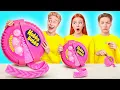 Download Lagu Big, Medium and Small Plate Challenge | Funny Kitchen War by Multi DO Challenge