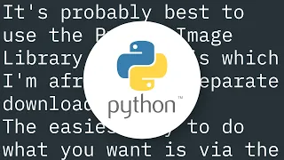 How to read the RGB value of a given pixel in Python