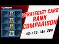 DCUO Strategist Card DPS Rank Comparison