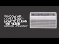 LG Window Air Conditioners How to Clean LG Window AC Filter