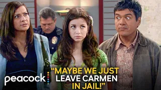 george lopez carmen is arrested for drugs after partying with her boyfriend