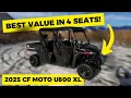 The Best Value 4 Seat UTV 2025 CF Moto Uforce 800 XL Review