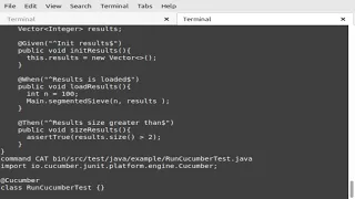 Testing java maven failsafe cucumber junit5 sieve segment cli