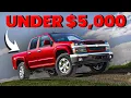 Top 10 Trucks to BUY For Under 5000