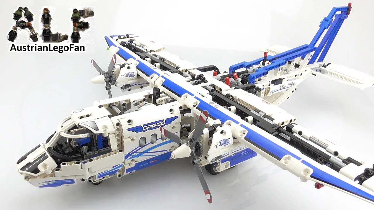 Lego Technic 42040 Fire Plane Speed Build