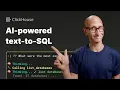 AI-powered text-to-SQL feature in ClickHouse