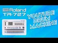 Interactive YouTube Drum Machine PC Keyboard - Roland TR-727