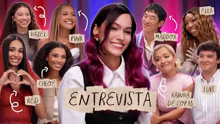 EU ENTREVISTEI O ELENCO DE DESCENDENTES 5!!! 👀