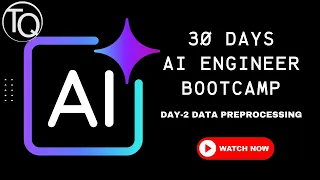 Types of Machine Learning Data Preprocessing Free AI Engineer Bootcamp Day 2 Techonquer