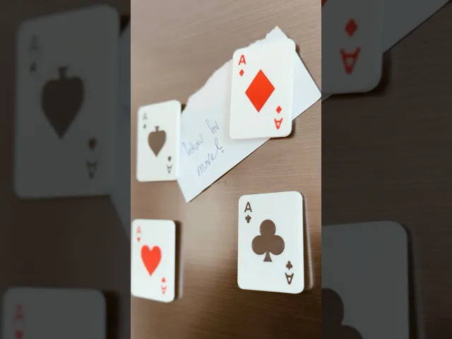 Playing Card Fridge Magnets video thumbnail