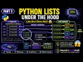 Part 3 Python List Hidden Memory Secrets Pointers and References List Constructor Create list