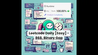 868 Binary Gap Easy Leetcode Daily 2-22-26