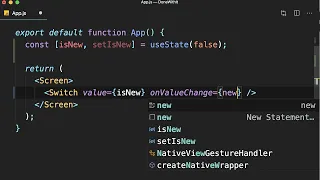 React Native Fundamentals - Switch By Mosh Hamedani