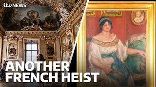 Thieves steal £7.7m in paintings from Renoir museum - but drop two while fleeing