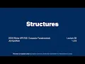 Structures Introductory C Programming for ECE at University of Toronto