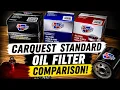 CarQuest Standard Oil Filter VS EP Premium Livestream Footage